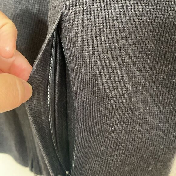 AMERICAN AIRLINES Men’s Black Thick Heavy Full Zip Sweater / Jacket Size L - Picture 5 of 8